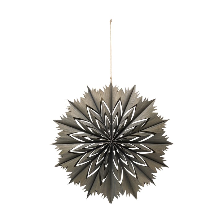 Venja Dekorationsstern M Ø40 cm - Fungi Grey - Broste Copenhagen