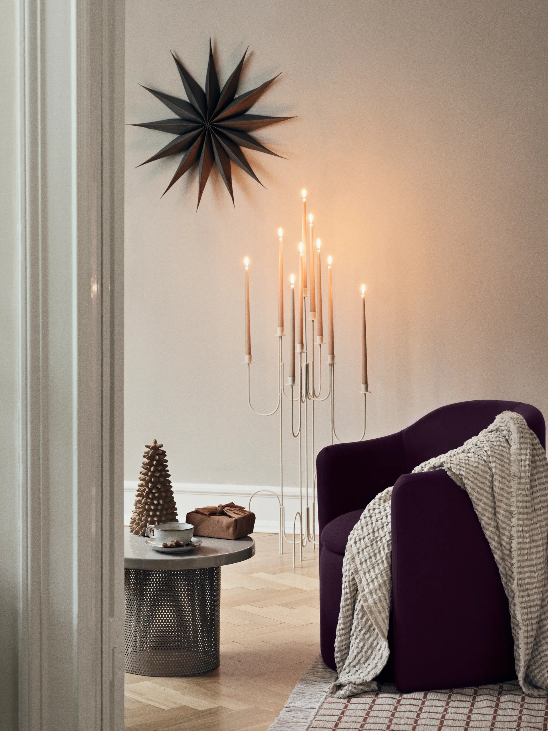 Venok Stern Weihnachtsdekoration Ø70cm, Fungi Broste Copenhagen