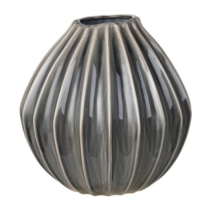 Wide Vase Smoked Pearl - 30cm - Broste Copenhagen