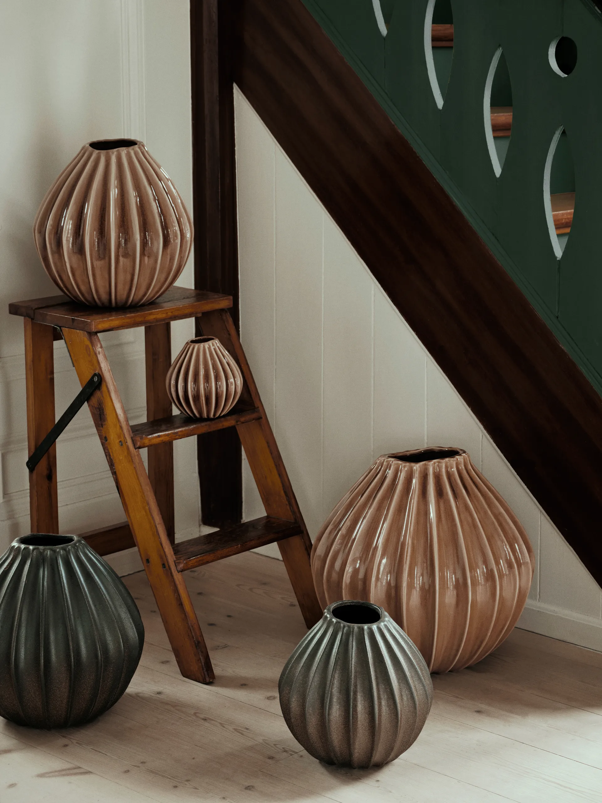 Wide Vase XL 40 cm, Fawn Broste Copenhagen