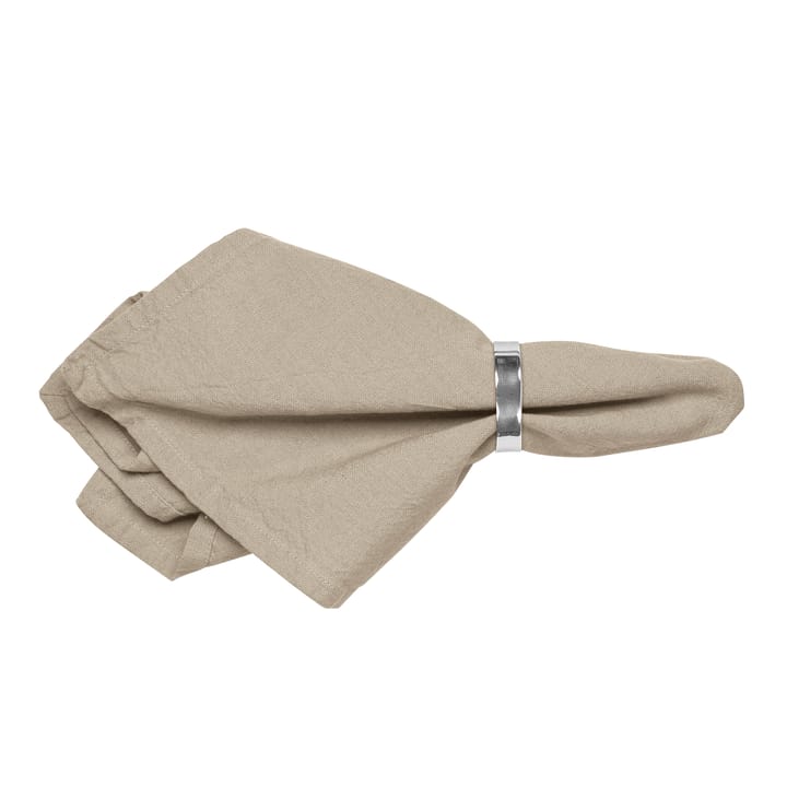 Wille Stoffserviette 45 x 45cm, Simply taupe (beige) Broste Copenhagen
