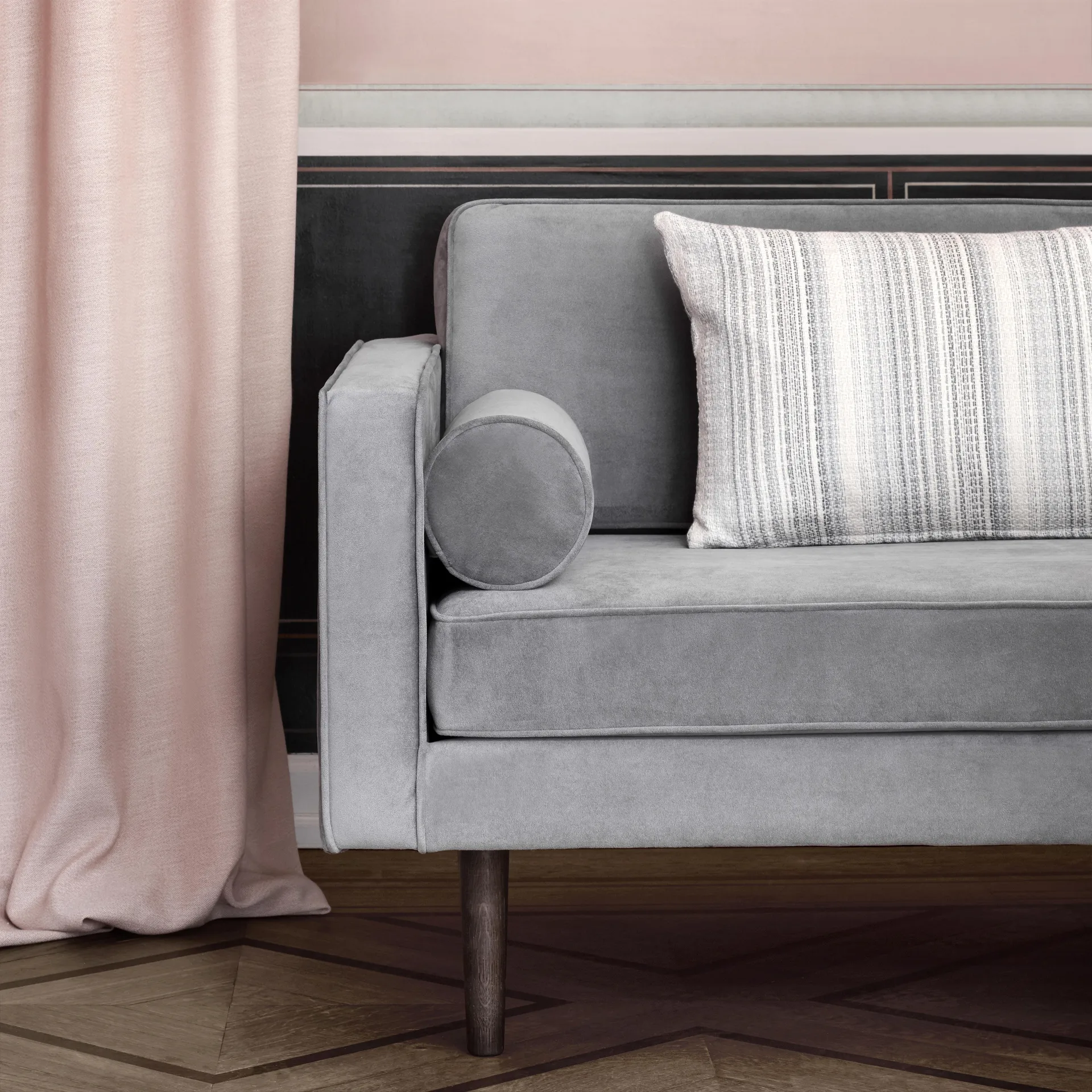 Wind 3-Sitzer Sofa, Drizzle (grau) Broste Copenhagen