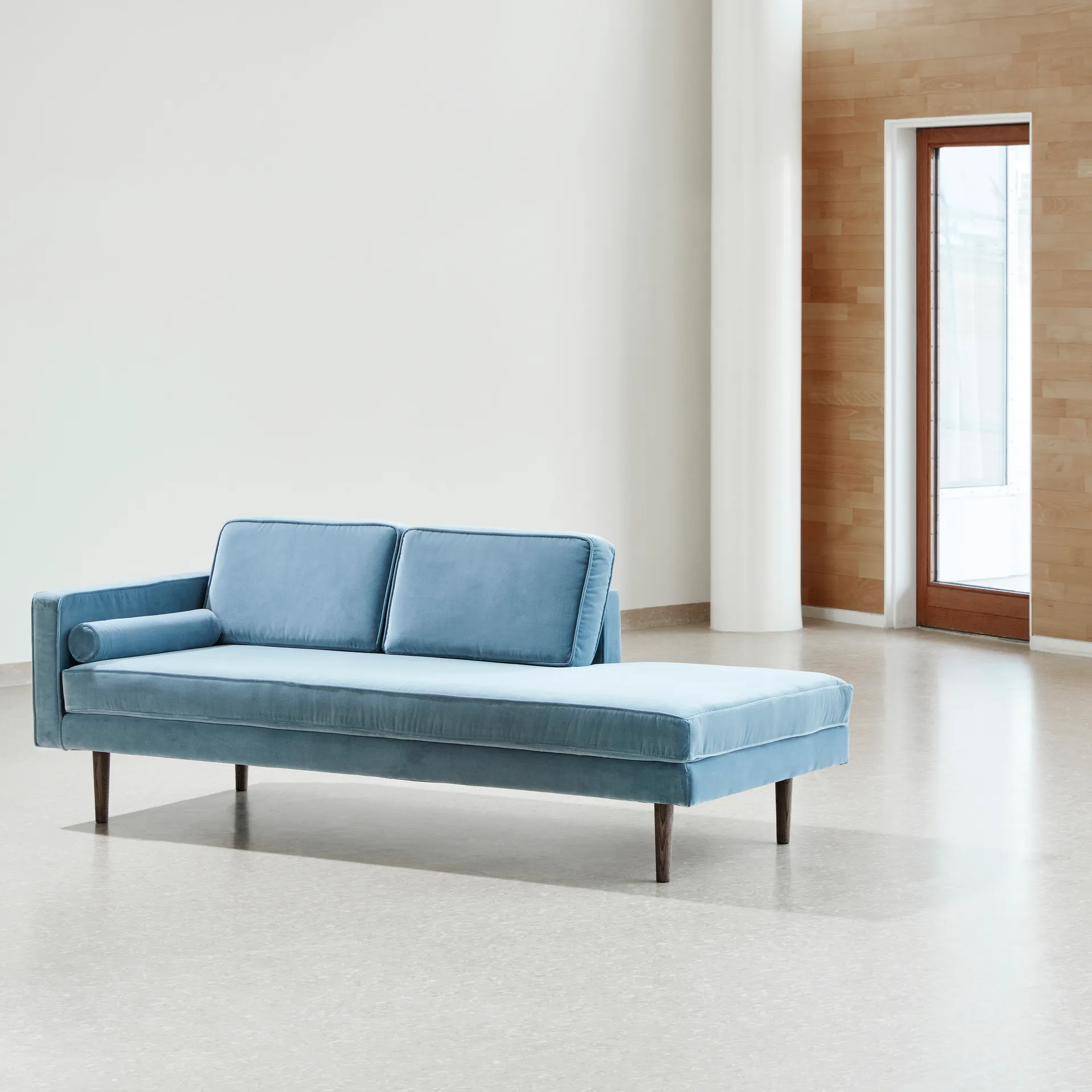 Wind Chaiselongue, Pastel blue (blau) Broste Copenhagen