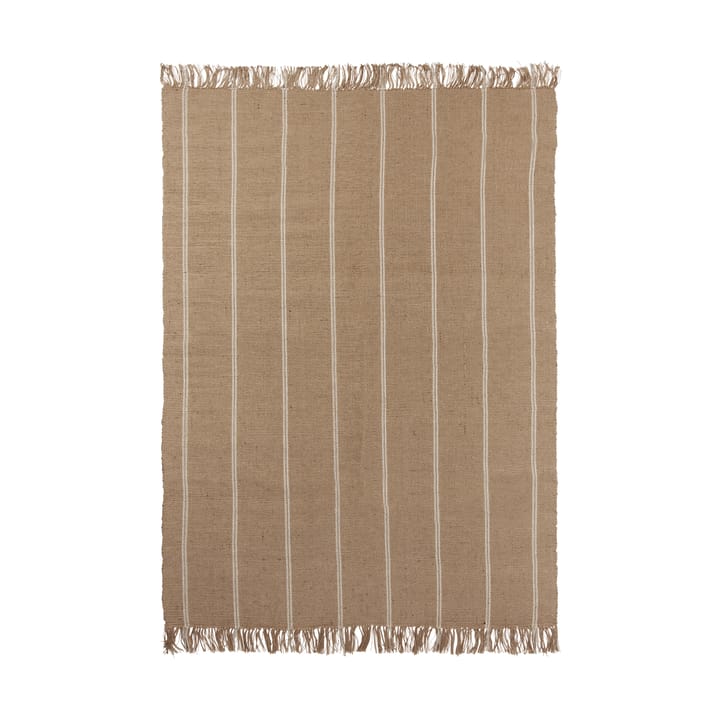 Yuki Matte - White-natural, 140x200 cm - Broste Copenhagen
