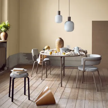 Zappa Tischtuch 160 x 200cm - Pale banana yellow - Broste Copenhagen