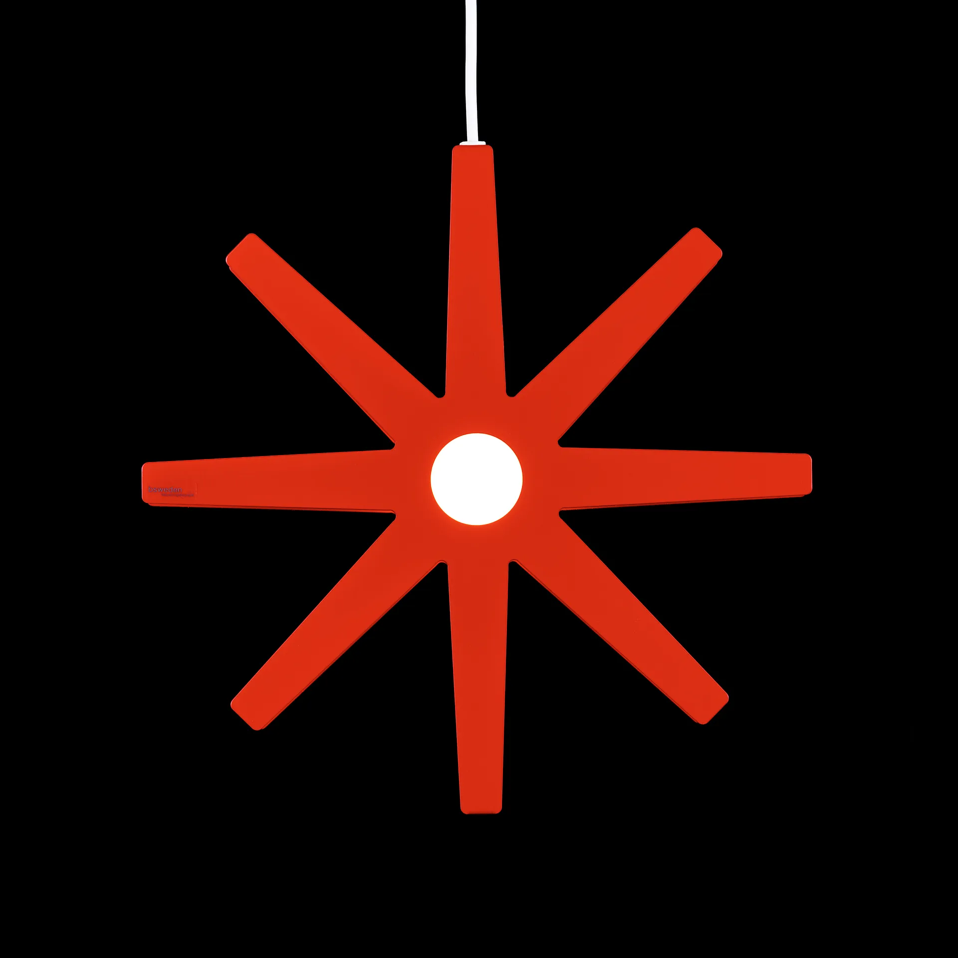 Fling Adventleuchte rot, Ø 33cm Bsweden