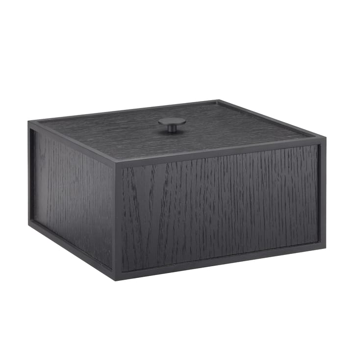 Frame 20 Box mit Deckel - Esche schwarz gebeizt - By Lassen