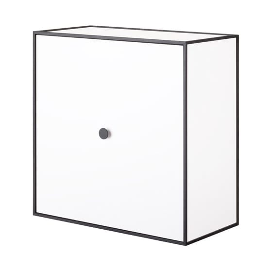 Frame 42 Wandschrank mit Türe - Weiß - By Lassen