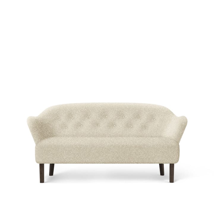 Ingeborg 2,5-Sitzer Sofa - Stoff sahcozero beige, Eichenholzbeine geräuchert - By Lassen