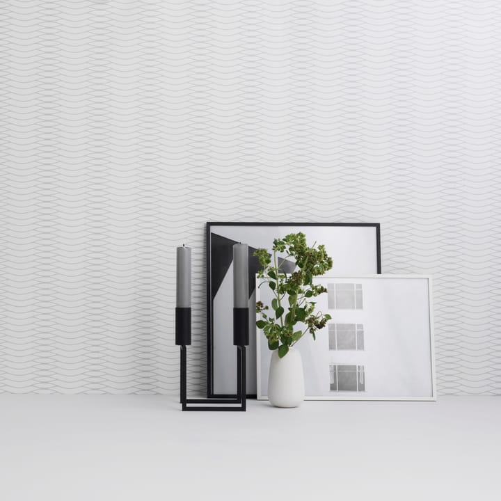 Line Kerzenhalter - Schwarz - By Lassen