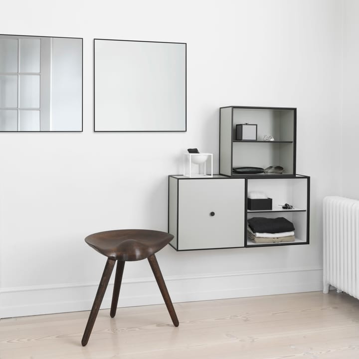 View Spiegel 56 x 56cm - Schwarz - By Lassen