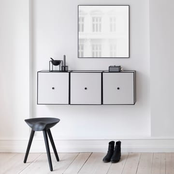 View Spiegel 70 x 70cm - Schwarz - By Lassen