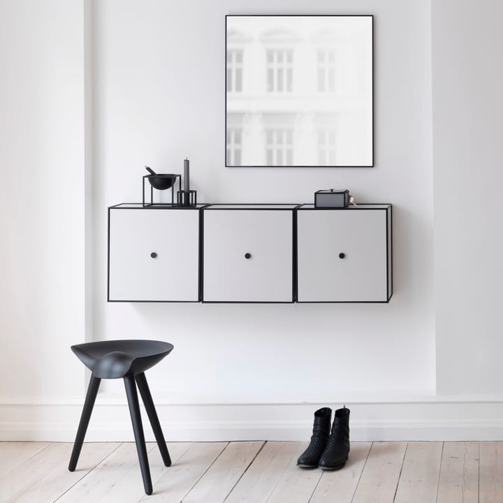 View Spiegel 70 x 70cm - Schwarz - By Lassen
