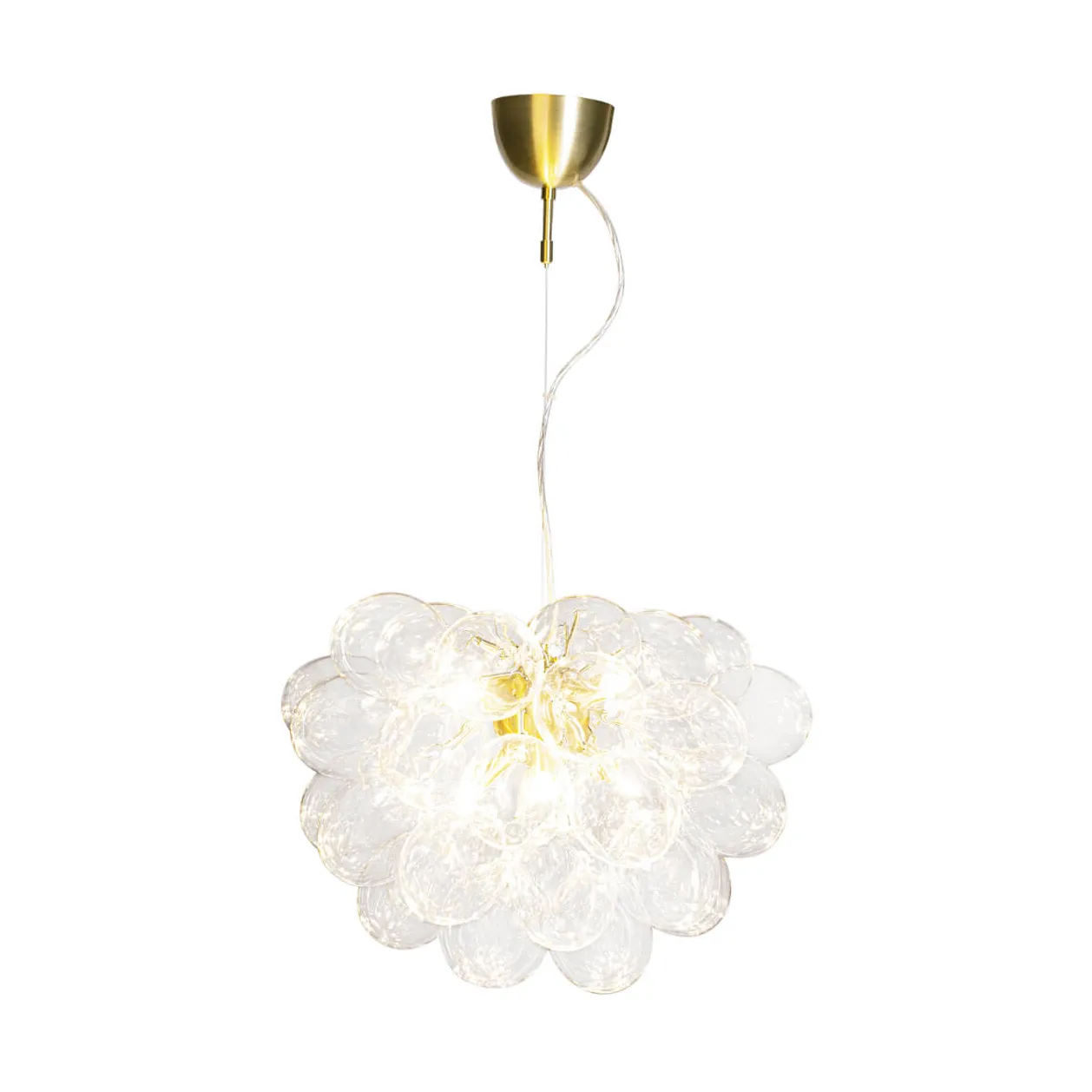 Gross Deckenleuchte Ø50 cm, Messing-klar By Rydéns