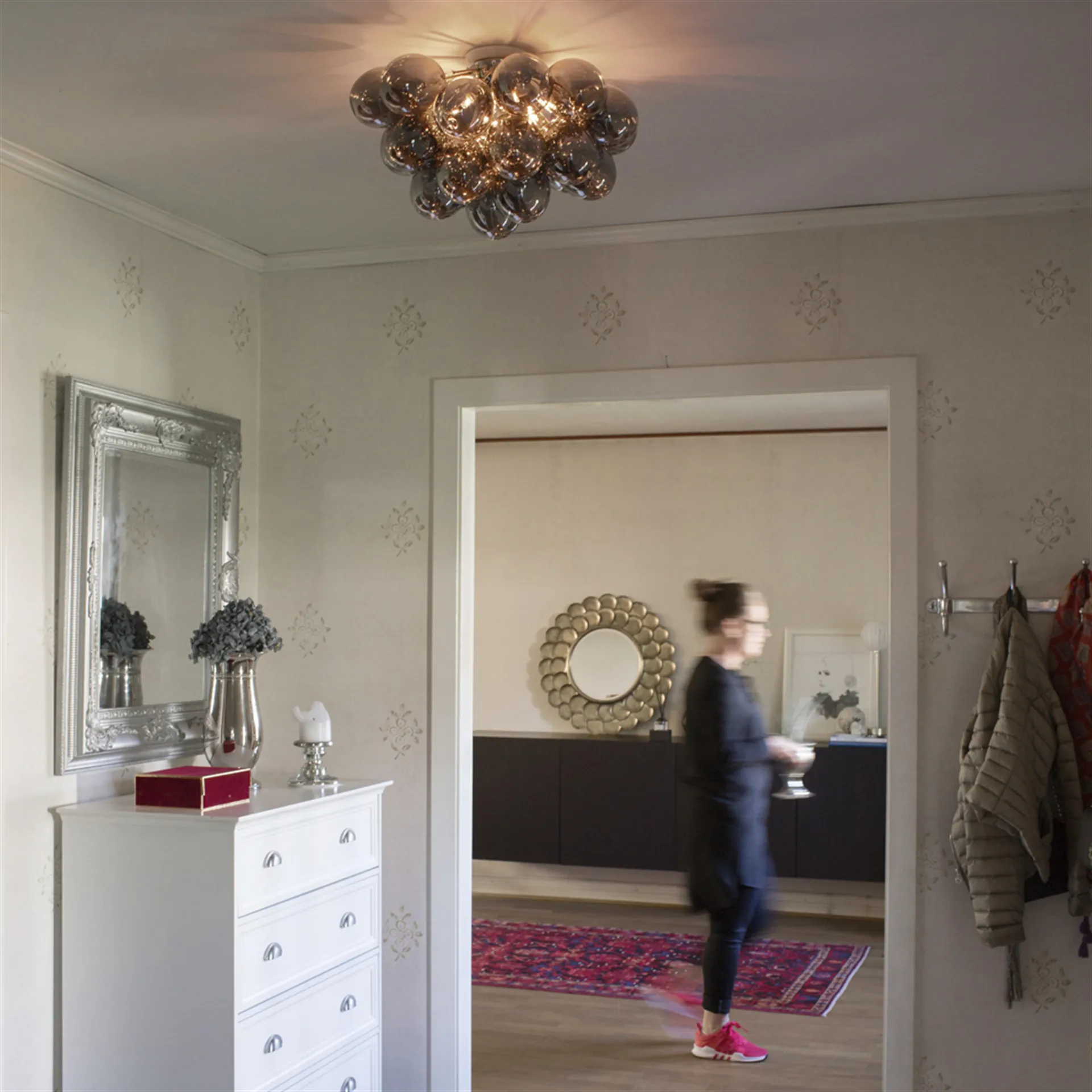 Gross Deckenleuchte Ø 50cm, Rauch-grau By Rydéns