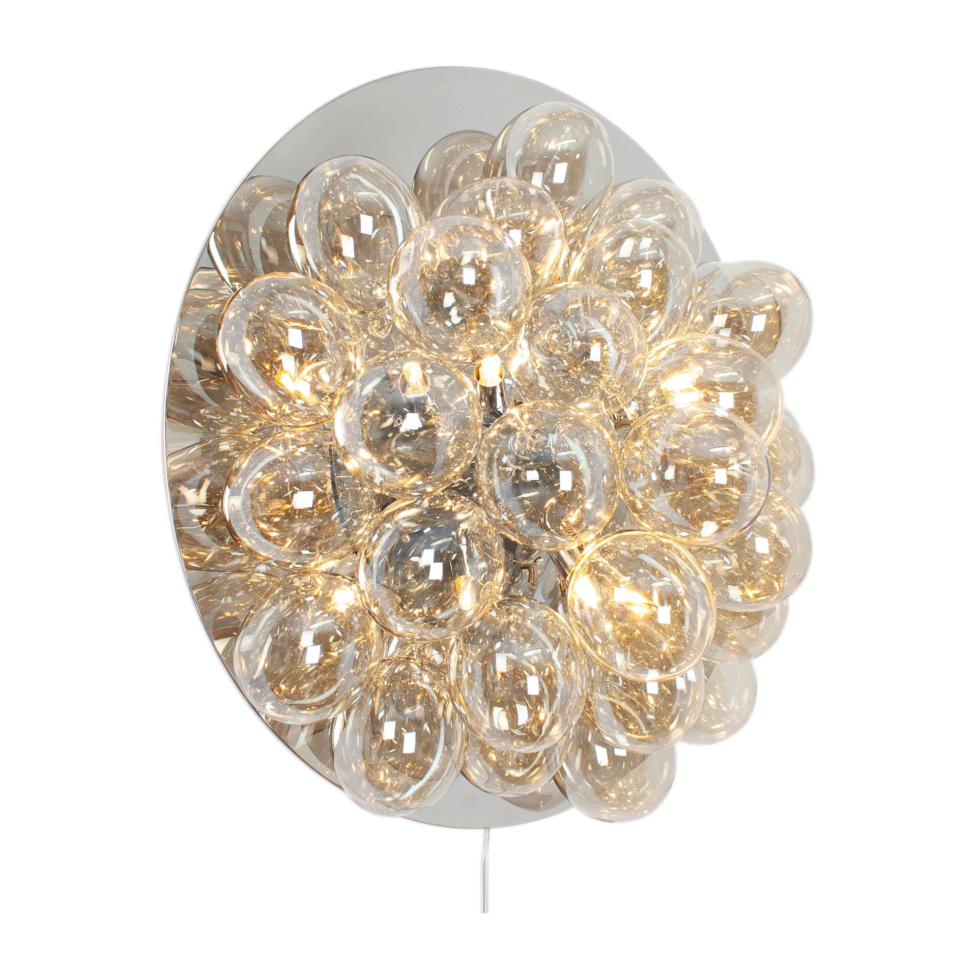 Gross Wandleuchte Ø60cm, Amber By Rydéns