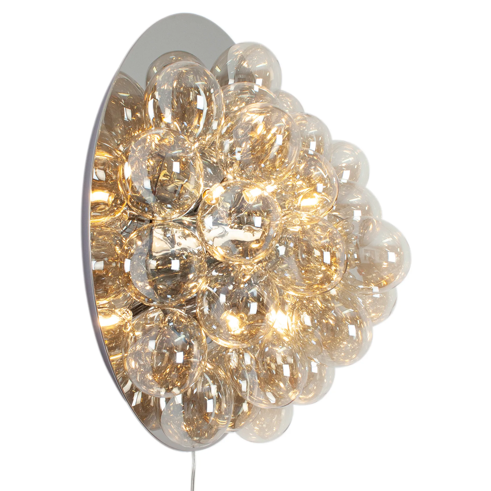 Gross Wandleuchte Ø60cm, Amber By Rydéns