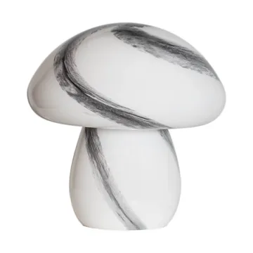Mira Mushroom Tischlampe 30 cm - Weiß-schwarz - By Rydéns