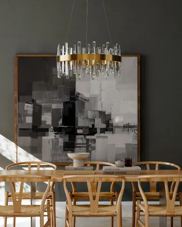 Triumph Deckenleuchte Ø60 cm - Messing-klar - By Rydéns