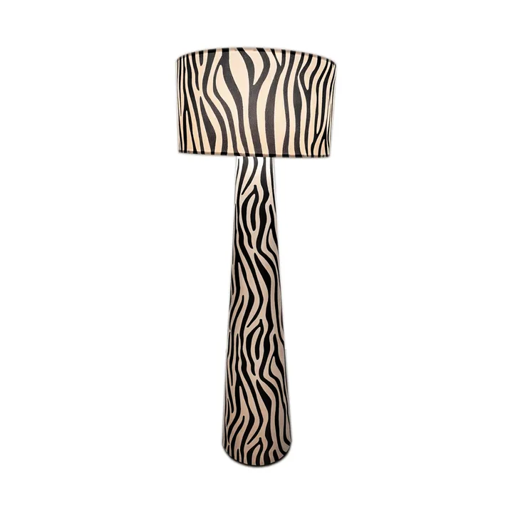 Zany Zebra Stehleuchte - Schwarz-Weiß, 144 cm - By Rydéns