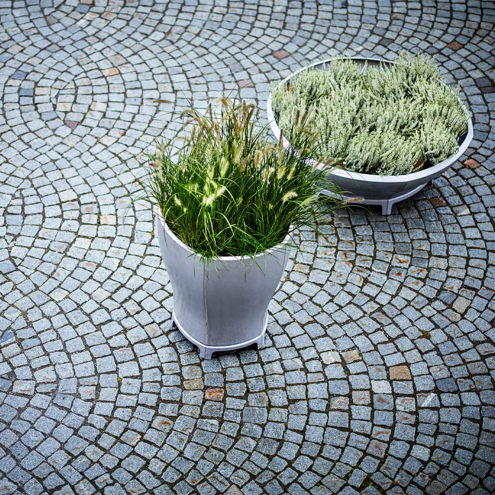 Blom Pflanzgefäß, Schwarz, groß Byarums bruk