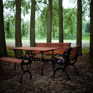 Byarum Sofa - Kiefer Imprägnierung, weißes Gestell, 155 cm - Byarums bruk