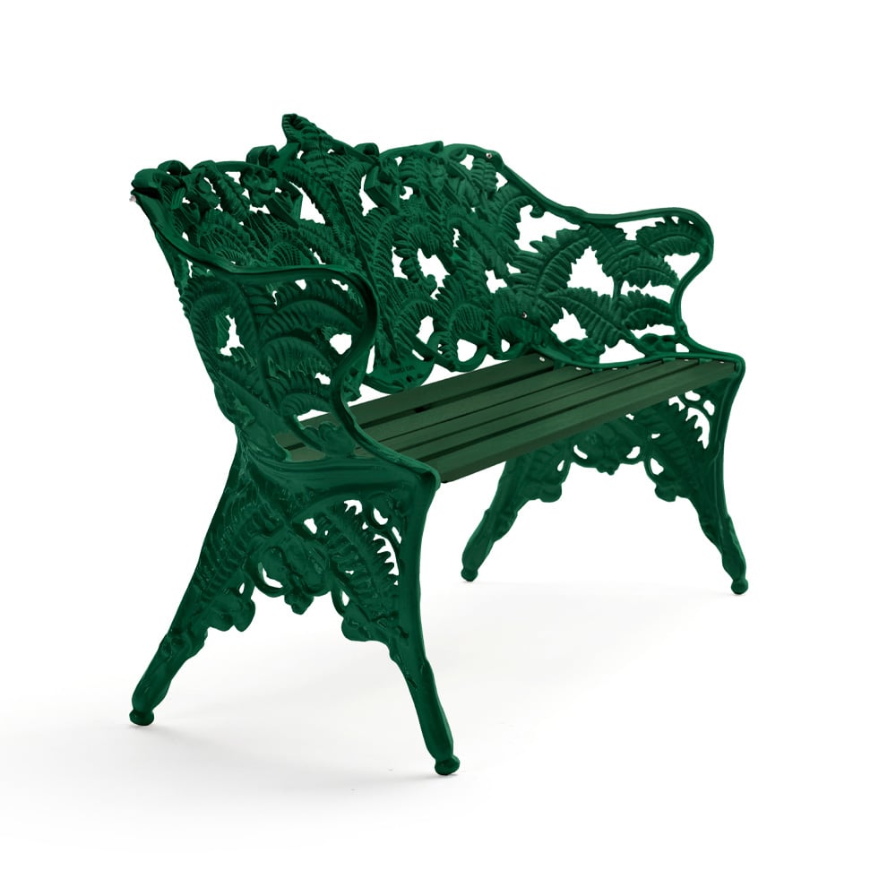 Byarums bruk Classic Sofa Grün, grünes Stativ