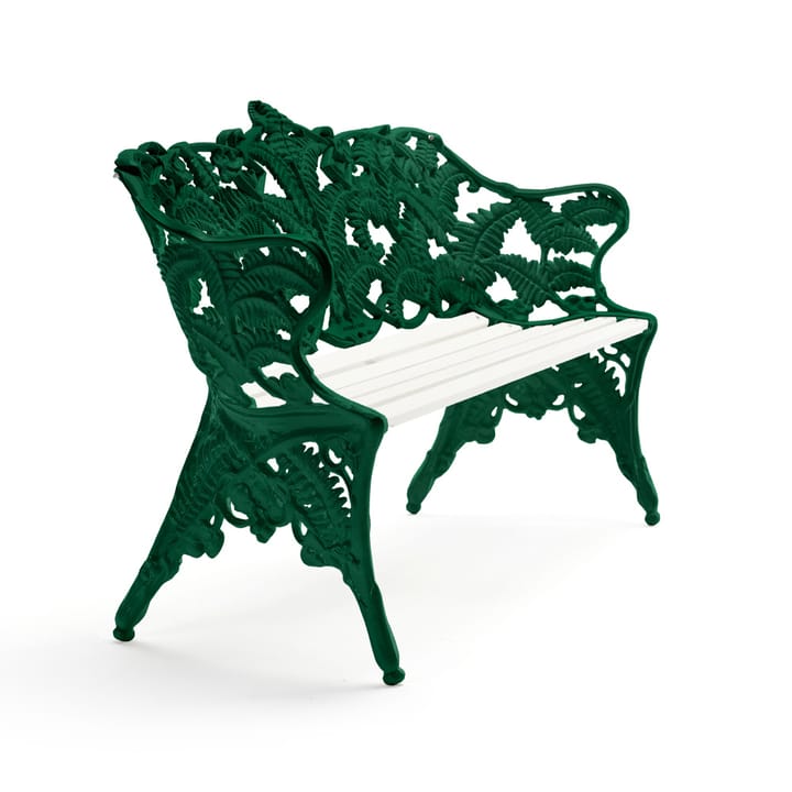 Classic Sofa - Weiß lackierte Kiefer, grünes Gestell - Byarums bruk