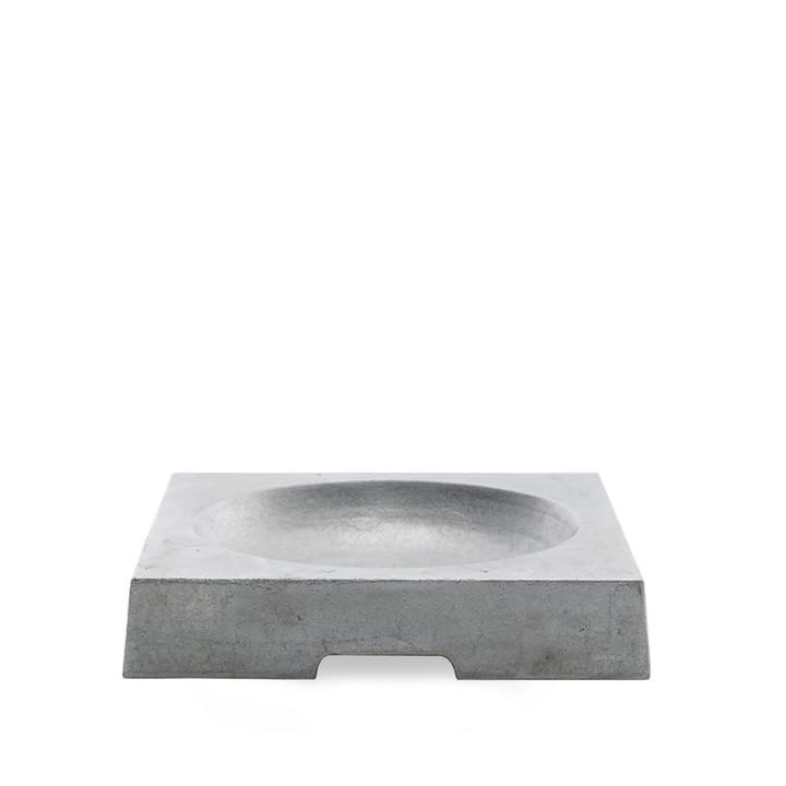 Kvadrat Vogelbad - Aluminium sandgegossen - Byarums bruk