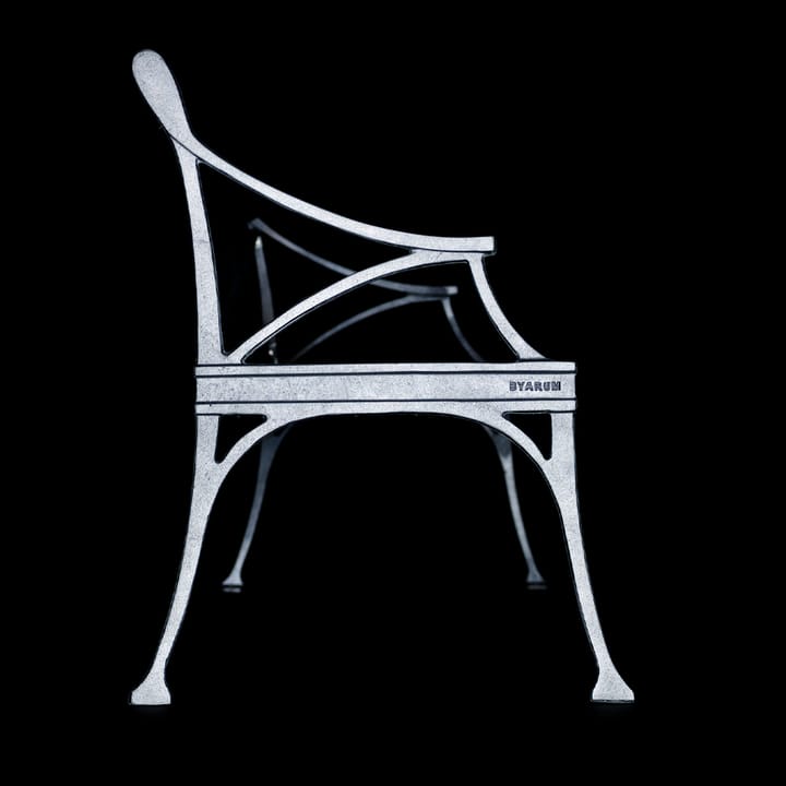 Lessebo Sofa, Mahagoni, schwarzes Gestell Byarums bruk