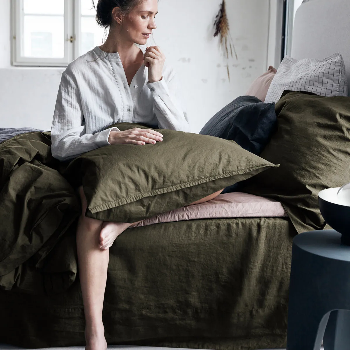 Ingrid Bettwäsche 220 x 220cm, Bark byNORD