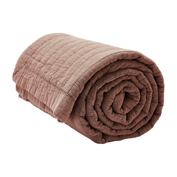 Magnhild gepolsterte Tagesdecke 160 x 280cm - Berry - ByNORD