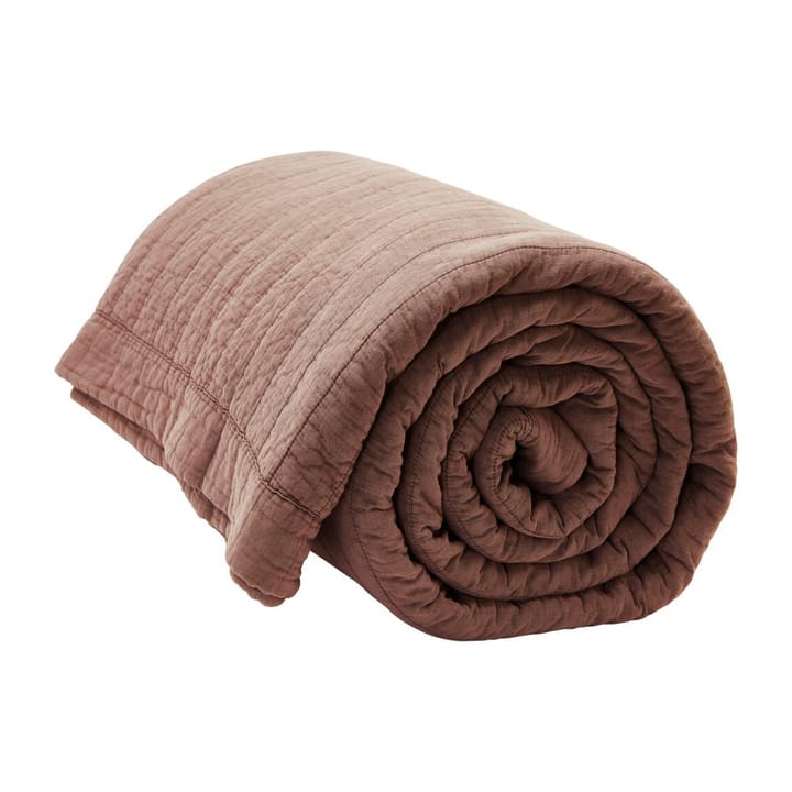 Magnhild gepolsterte Tagesdecke 280 x 280cm - Berry - ByNORD