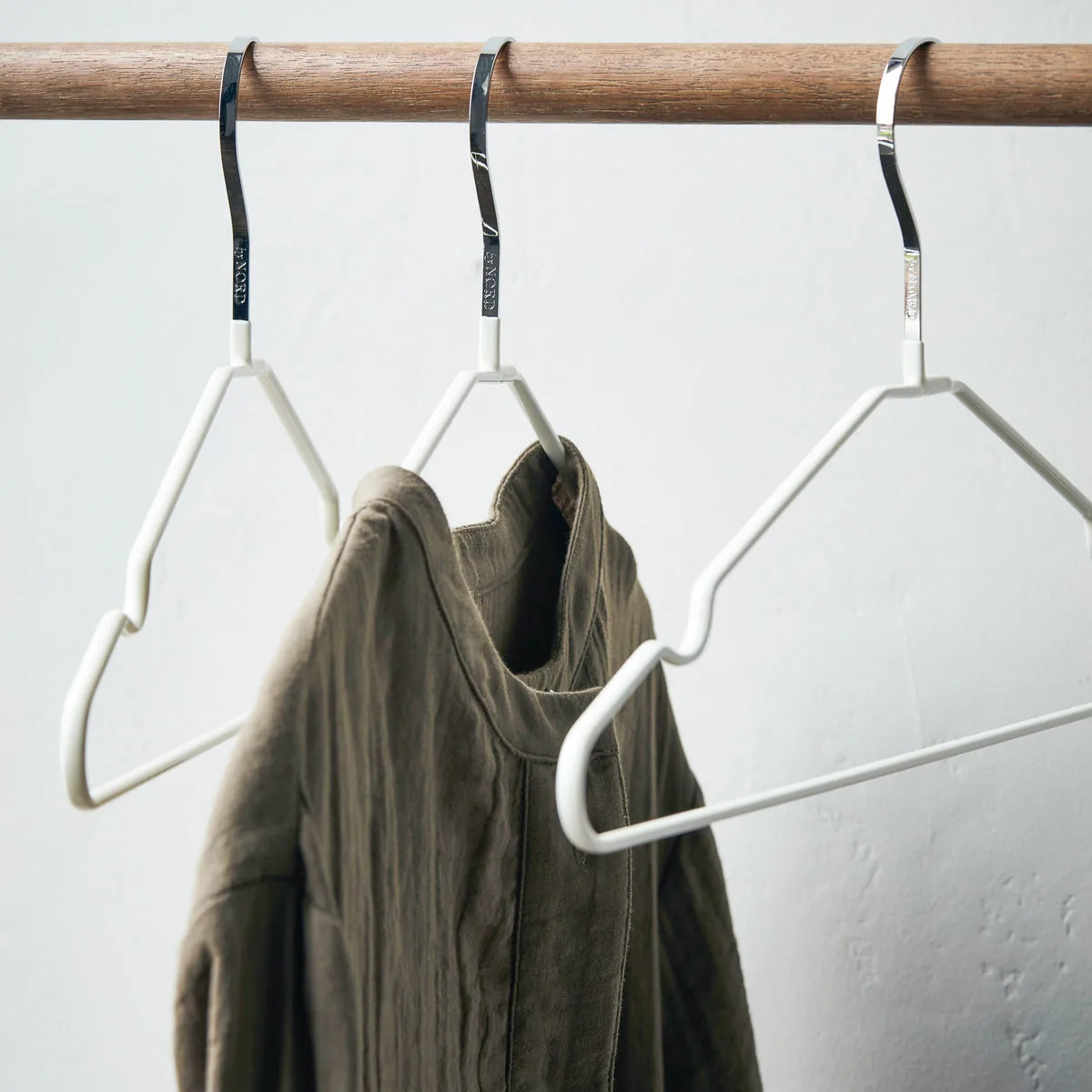 Nordre Kleiderhaken 3er Pack, Snow byNORD