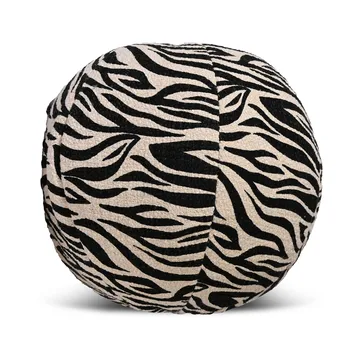 Anima Kissen Ø35 cm - Zebra-schwarz - Byon