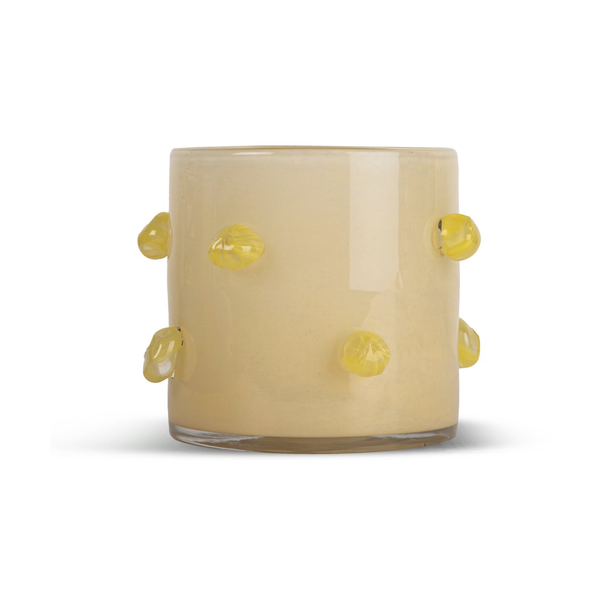Byon Arlo Laterne M Ø15 cm Beige-gelb