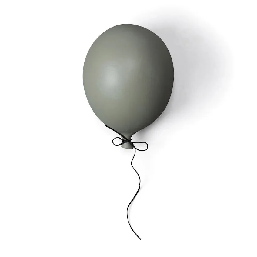 Balloon Dekoration 17cm, Dark green Byon
