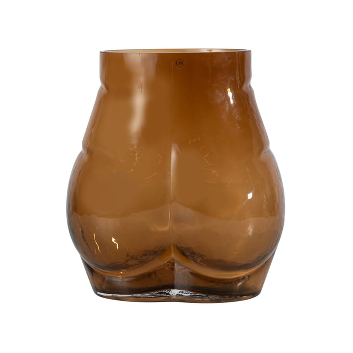 Butt Vase 23cm - Braun - Byon