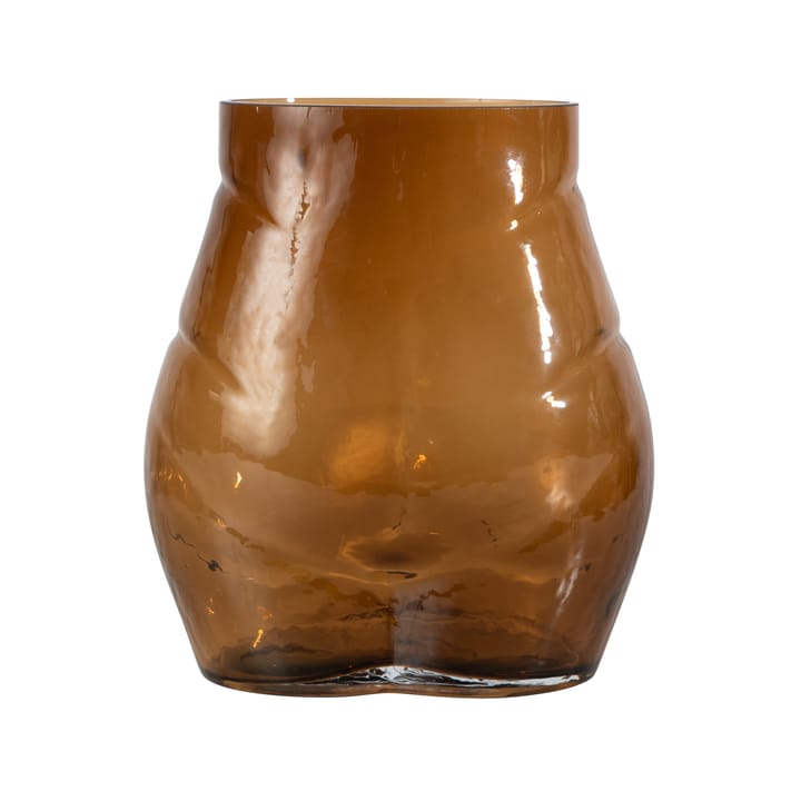 Butt Vase 23cm - Braun - Byon