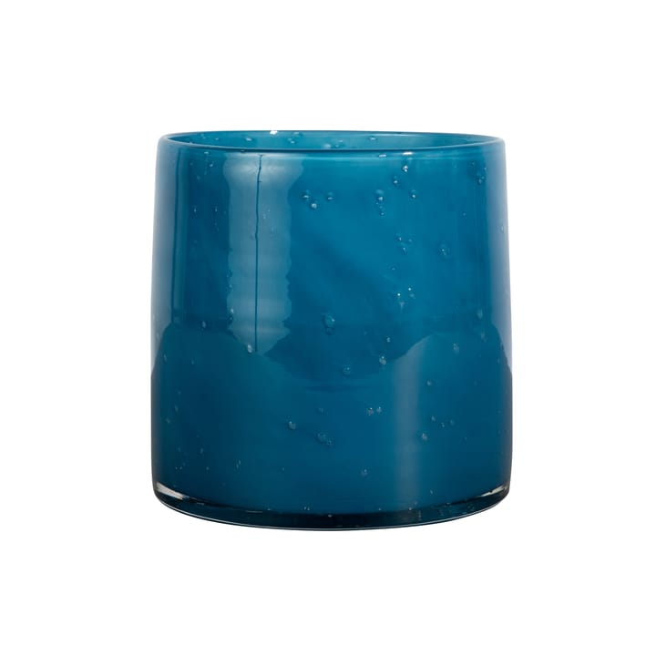 Calore Windlicht-Vase M Ø15cm - Petrol - Byon