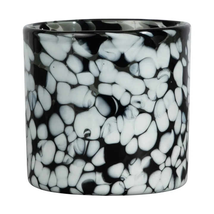Calore Windlicht XS Ø10cm - Black-white - Byon