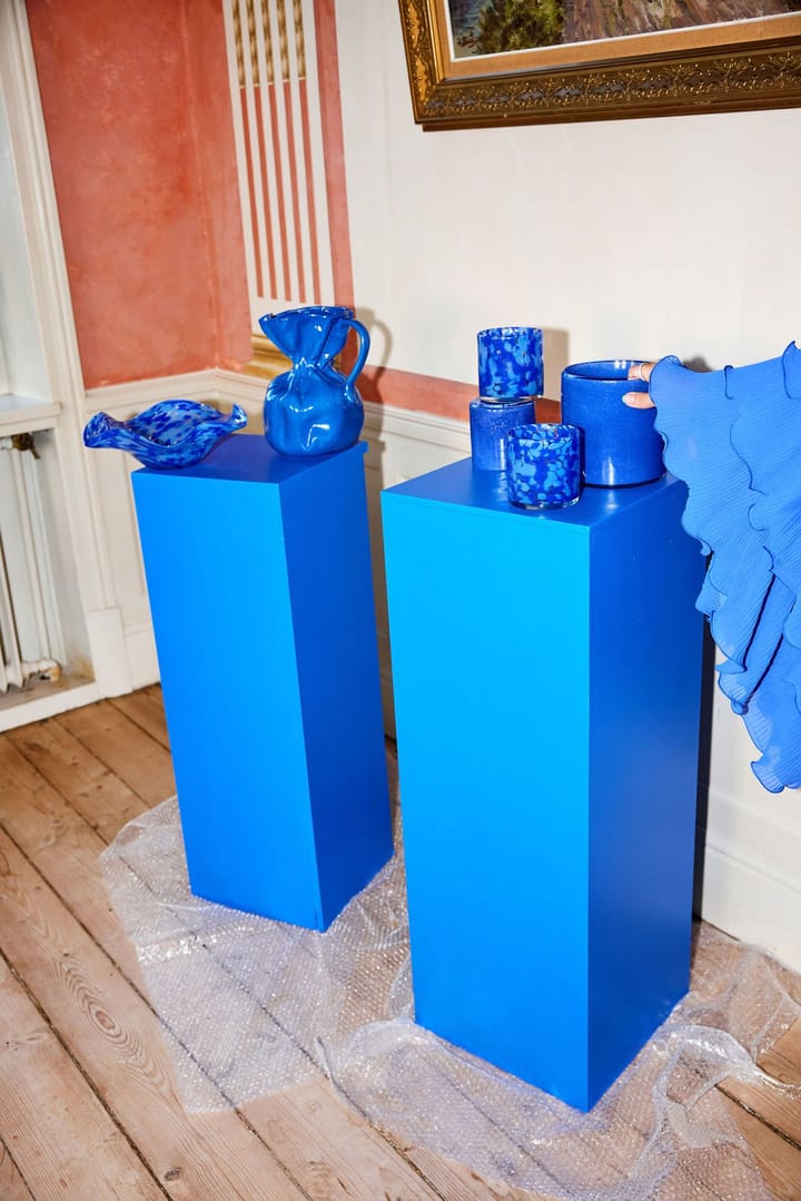 Crumple Vase - Blau - Byon