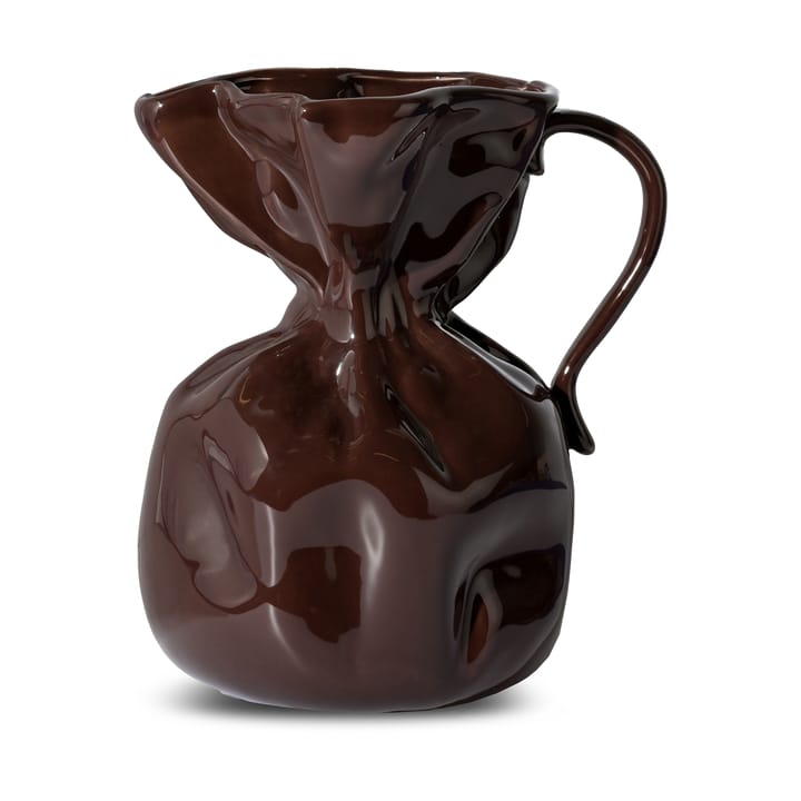Crumple Vase - Braun - Byon
