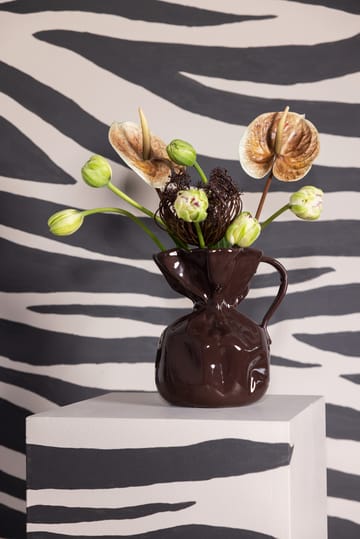 Crumple Vase - Braun - Byon