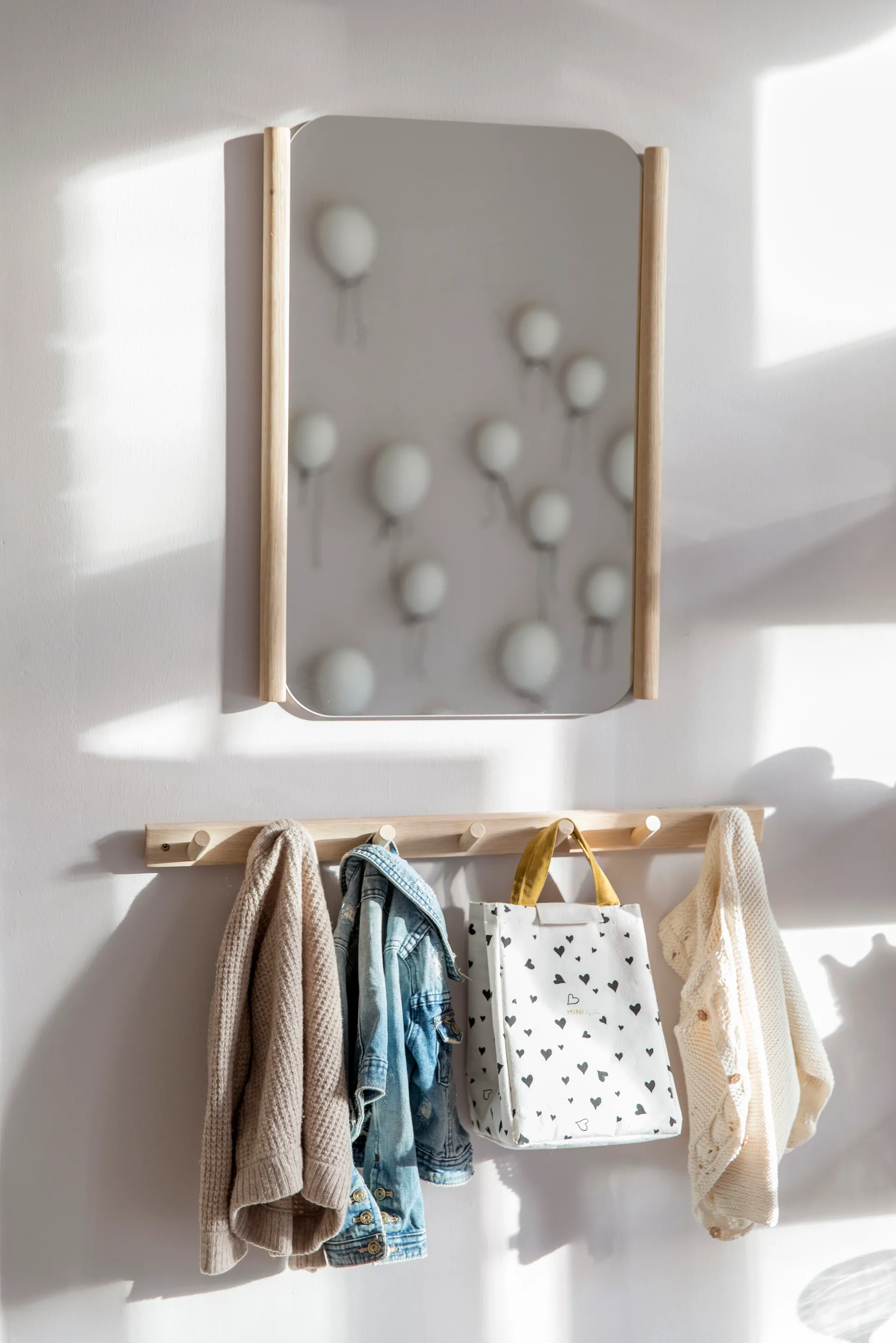 Else Kleiderhaken natur, 7 Haken Byon