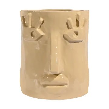 Facy Blumentopf L 24x19x22 cm - Beige - Byon