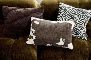 Fluffy Kissen 50 x 50cm - Braun, 40x60 cm - Byon
