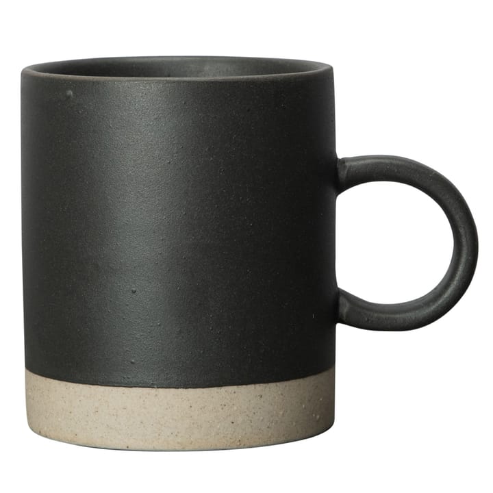 Fumiko Tasse mit Henkel - Beige-schwarz - Byon