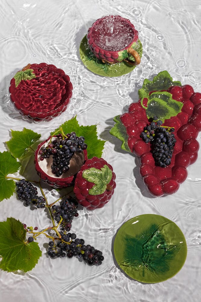 Grape Schale mit Deckel - Lila - Byon