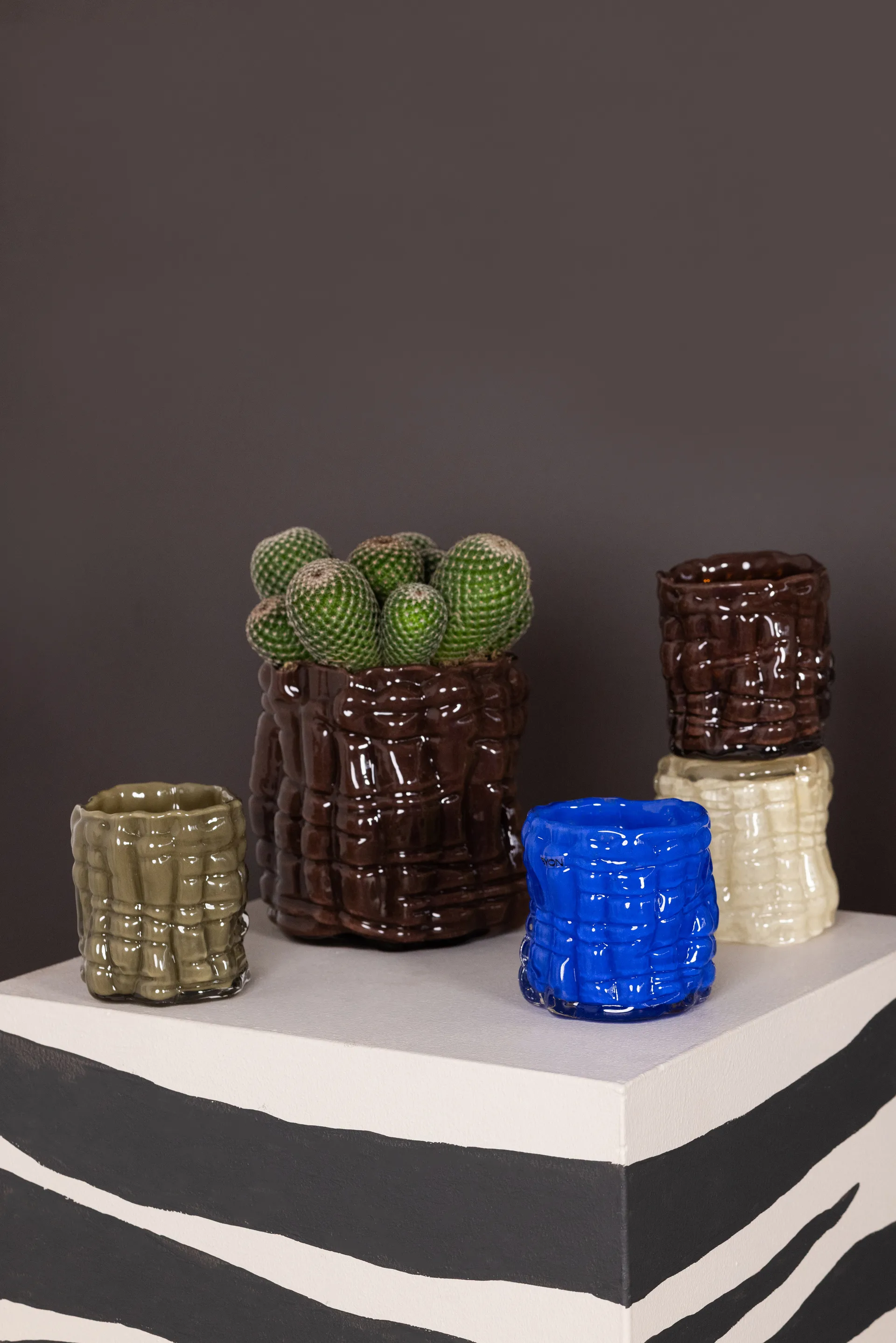 Laranne Windlicht Ø10 cm, Grün Byon